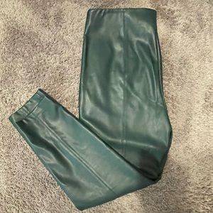 Ann Taylor faux leather leggings